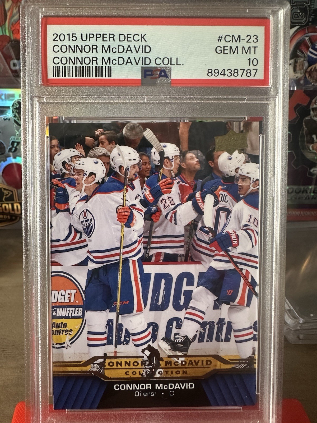 Connor Mcdavid 2015 Upper Deck #CM-23 Rookie Card PSA 10