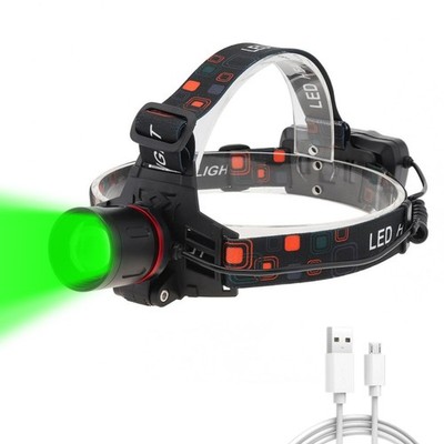 WINDFIRE Green Light Headlamp Rechargeable Green Light Headlight fo... Fast Ship