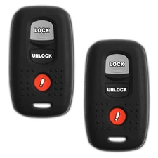 2 Key Fob Remote Skin Shell Case Cover Replacement for Mazda KPU41846
