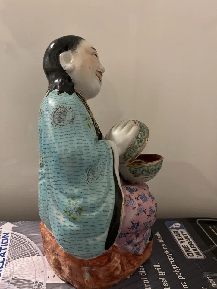 Chinese Figure Buddha - Image 4 of 4