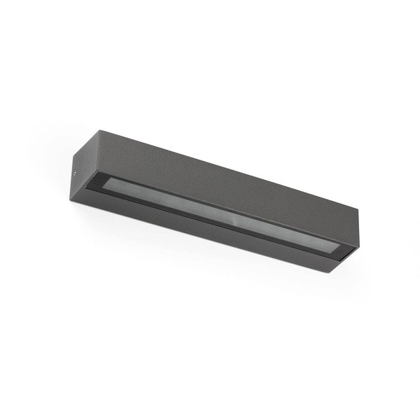 Outdoor Led Wandleuchte Doro 380 20W, 3000K, IP65, Dunkelgrau, Dunkelgrau-image