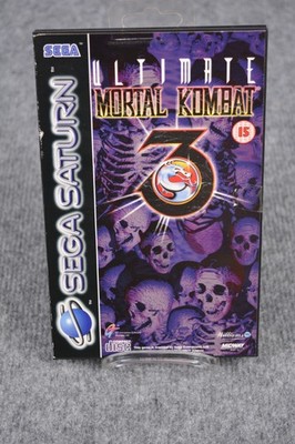 Sega Saturn Ultimate Mortal Kombat 3 PAL OVP Anleitung Fighting Rarität