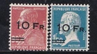 FRANCE 1928 "Ile de France" Surcharged set MNH Reproduction Stamp sv