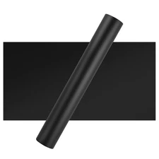 Hoja de Papel de Rollo de Vinilo Adhesivo Negro Permanente Adhesivo Volver