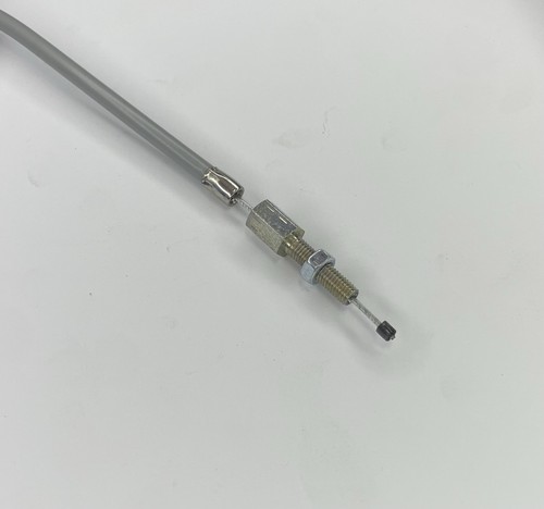 224979 TRASMISSIONE GAS COMPLETO ORIGINALE CORTO DA MIX A CARBURATORE APE TM 703 - Foto 3 di 5
