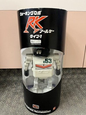 * BANDAI 1985 RK RADIO CONTROL WALKINGROBO HITCHHIKER NEW IN BOX *ST