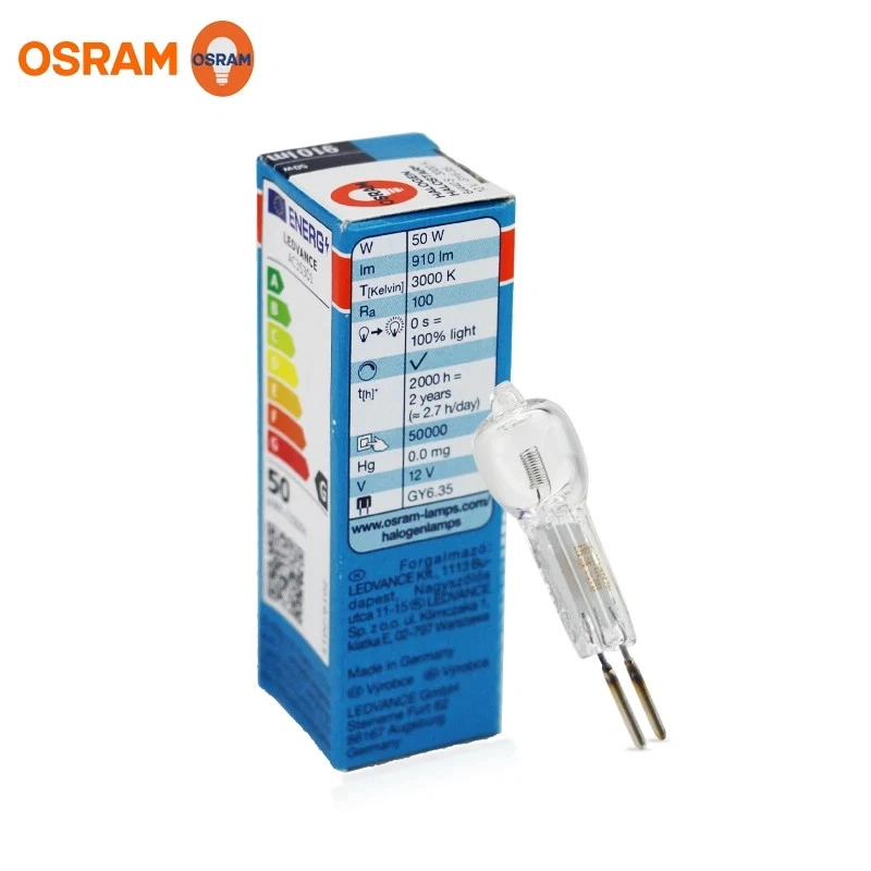 1pcs OSRAM HALOSTAR STARLITE 64440S Dental Lamp 3000K 12V50W GY6.35 Halogen Bulb - Image 2 of 4