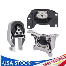 3 x Engine Mount Set for 2013-2016 Ford Escape 1.6L Automatic Motor Mount Kit
