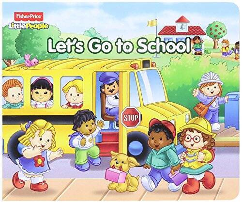 Lets Go To School: Little People - Paperback - GOOD | eBay