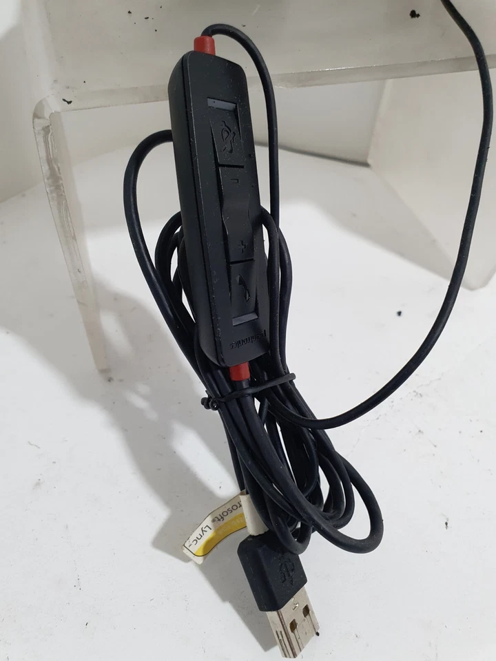 Plantronics USB Cuffie e mic VoIP audio microfono Blackwire C320-M zoom teams - Immagine 3 di 4