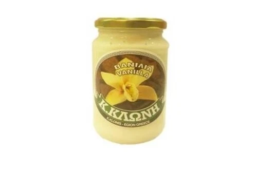 GREEK VANILLA DESSERT (βανίλια) 450G - FREE POST (BEST BEFORE 6 MONTHS +) - Picture 1 of 2