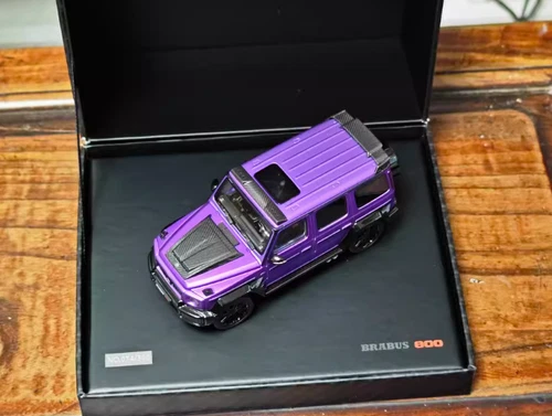 AlmostReal model 1：43 Mercedes-Benz BRABUS Babos G-CLASS G63 2020 purple - Picture 1 of 2