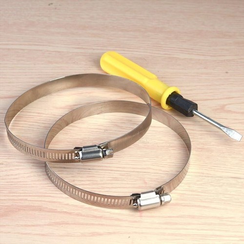 Duct Jubilee Clip Clamp for Flexible Ducting Hose Pipe Ventilation (4