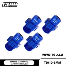 GPM 7075-T6 Adapter Hexagonal Coupler for TRAXXAS 1/8 JATO 4X4 VXL +5MM