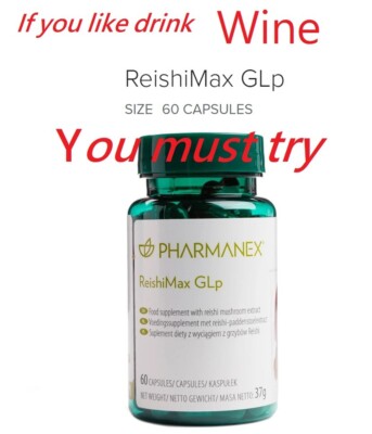 NuSkin ReishiMax GLp Nahrungsergänzungsmittel mit Reishi Pilzextrakt 100 % echt