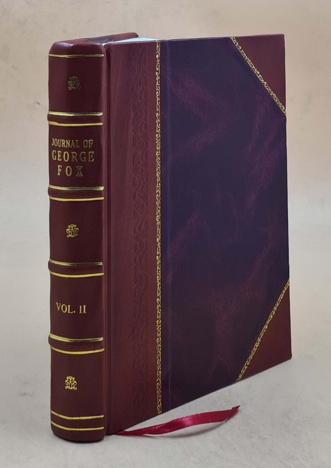 Journal of George Fox - Historical Life Account Leather Bound Edition-image