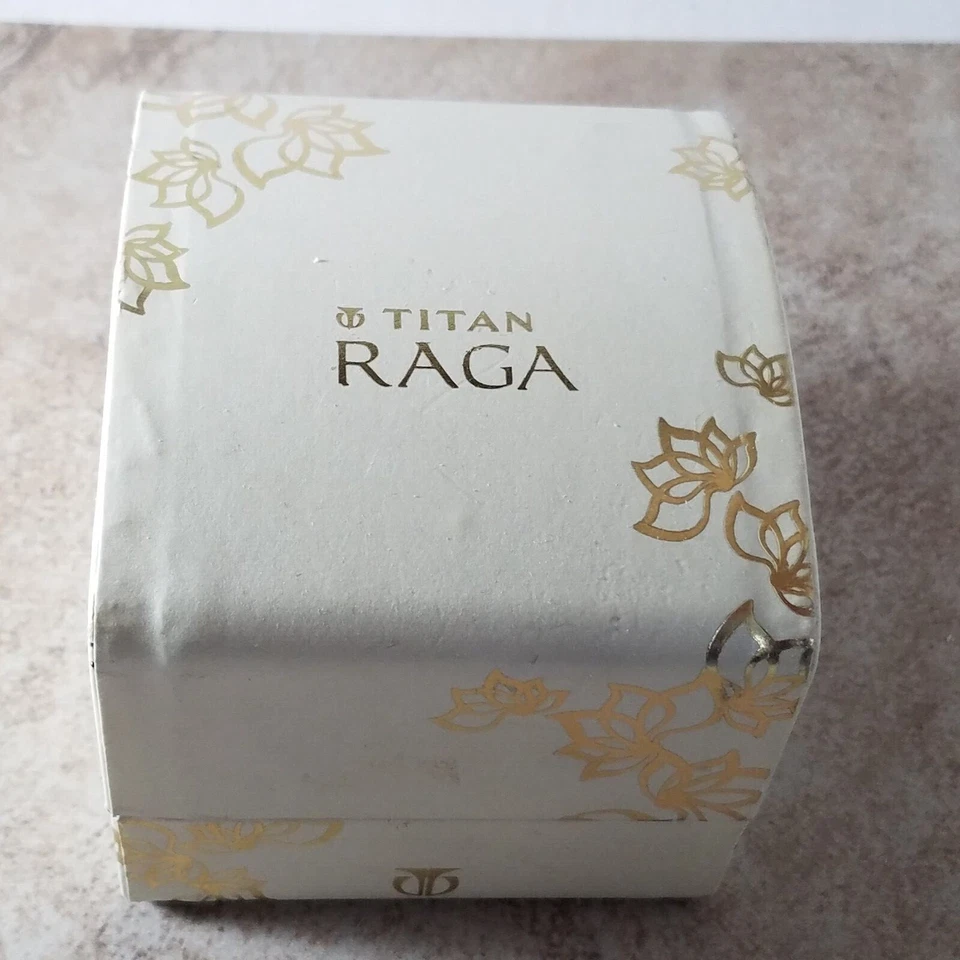 Titan Raga Women’s Analog Silver and Gold Bracelet Watch (VBM0302) - Image 4 of 4