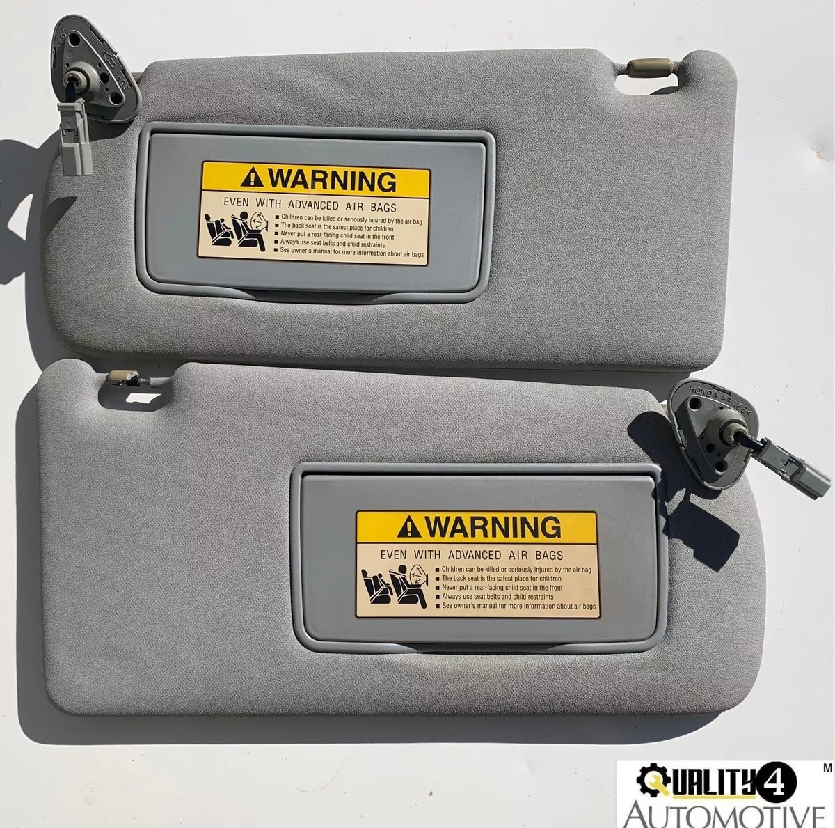 2004 acura tsx driver side sun visor deals