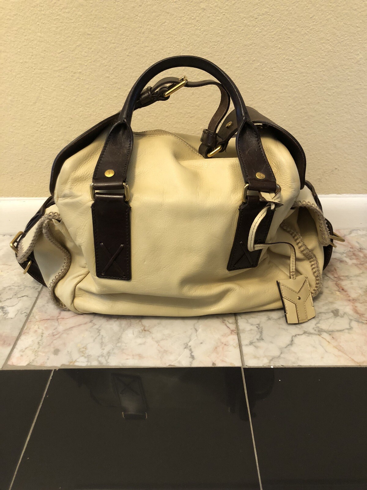 borsa riva sinistra Yves Saint Laurent