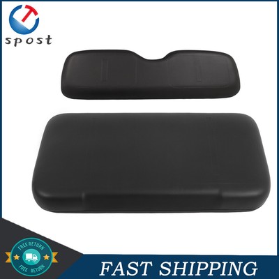 Golf Cart For E-Z-GO Medalist TXT Front Seat Cushion W/ Hardware Black 1994-2013