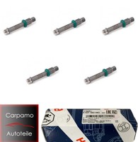 5X Bosch EinspritzdüSe Einspritzventil Audi Coupe 80 90 100 200 A6 VW Passat