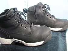 Harley-Davidson Dowden Composite Toe Mens Black Work Boots SZ 10- 1/2  EUC