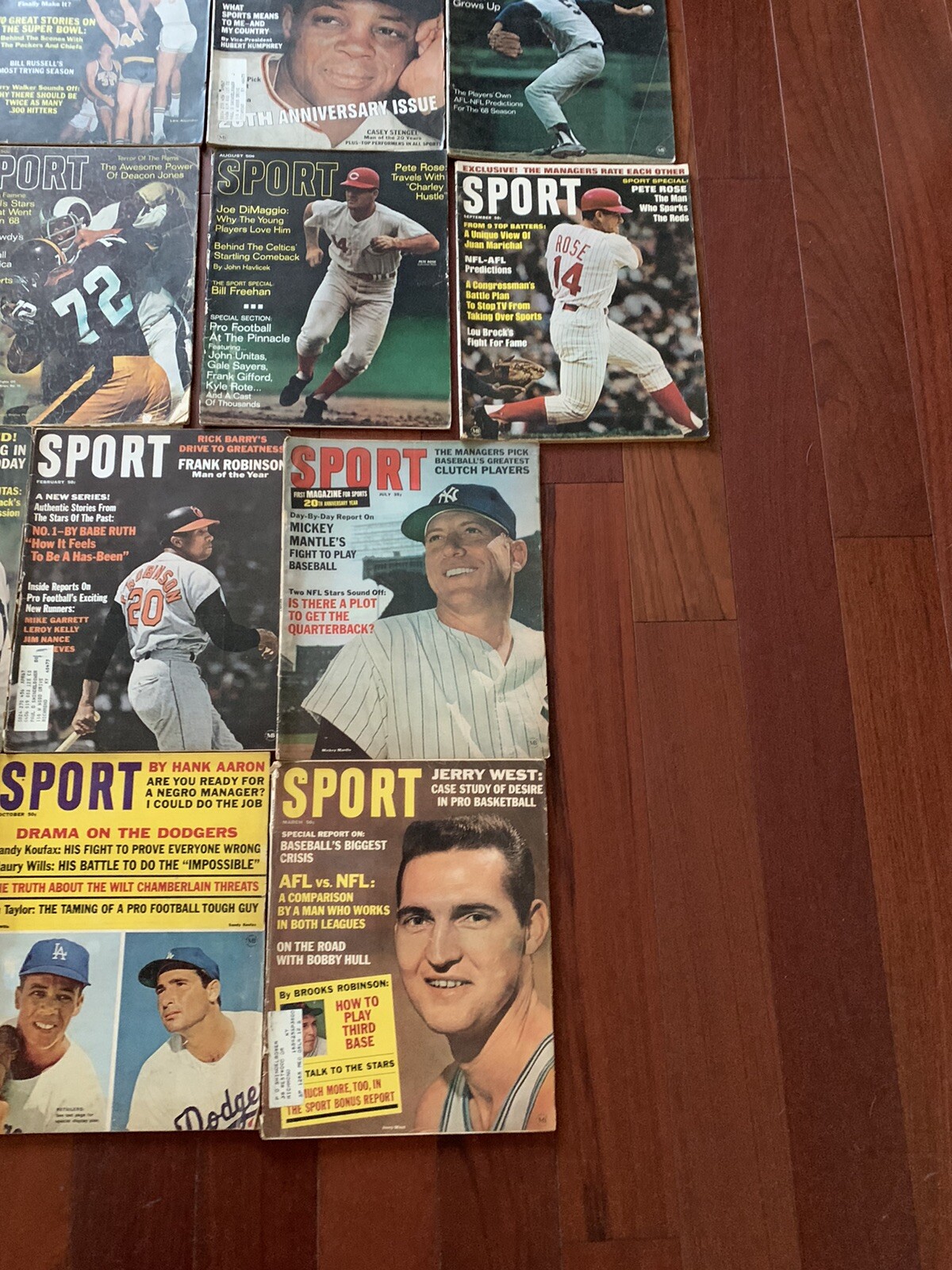 Lot of 14 Vintage SPORT magazine issues All 1960’s Era eBay