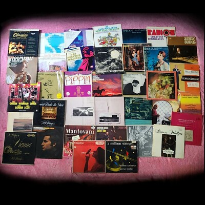 Vinyl Record Lot of 38 Classical Music Orchestra Strings Symphonic Vtg Lps 12''