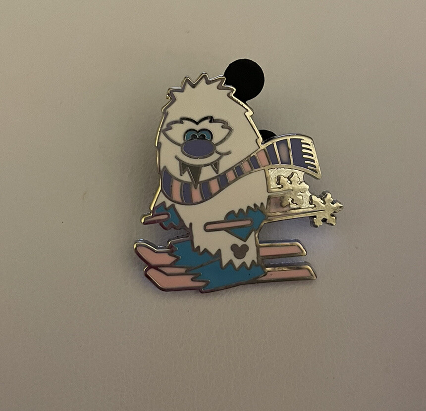 Yeti Abominable Snowman Skiing Disneyland Matterhorn Disney Pin