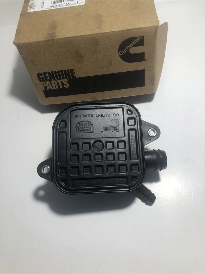 2003-09 DODGE RAM 5.9L Crankcase Breather OEM 5093067AA - Image 2 of 4