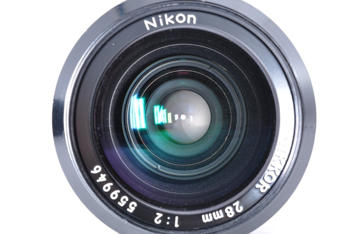 Nikon Ai NIKKOR 28mm f/2 Wide Angle MF Prime Lens [Near Mint Nikon Ai NIKKOR 28mm f/2 Wide Angle MF Prime Lens [Near Mint