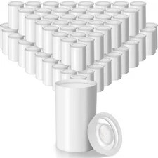 200 Pcs Plastic Film Canister Holder 35 Mm Empty Camera Reel Containers Storage 