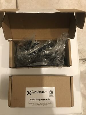 Hover-1 HB2 Genuine Charging Cable 2 Pack/ 1 Sealed ,1 Open Box New