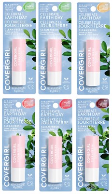 COVERGIRL, Earth Day Clean Fresh, Tinted Lip Balm,  Choose Your Color