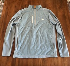 New Mammoth Dunes Peter Millar Crown Sport Elite Hybrid Half Zip