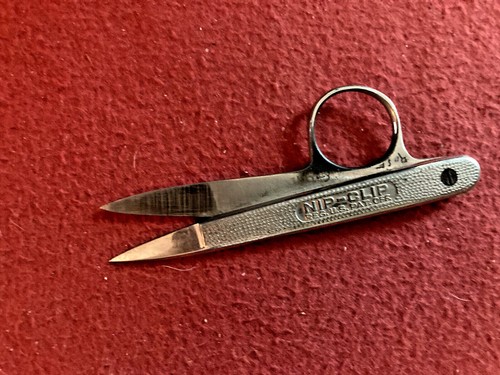 Alte Klinge Neu in Verpackung Clip Tasche gefaltet Taschenschere schön & eng - Bild 3 von 6