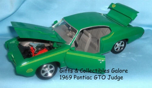 MOTORMAX Pontiac Plastic Diecast Cars, Trucks & Vans