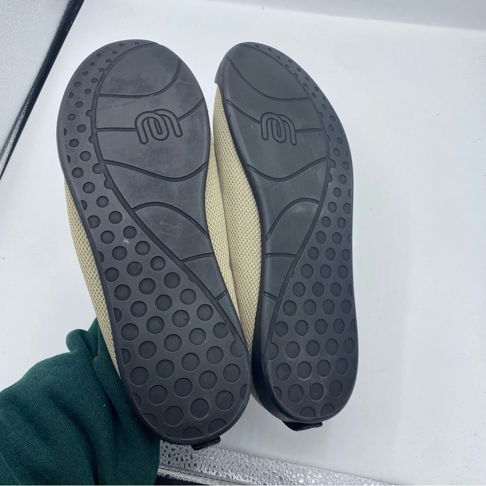 Zapatilla plana de malla de piedra Sala de verano para mujer Mahabis con suela de goma talla 40 Foto 2 de 4