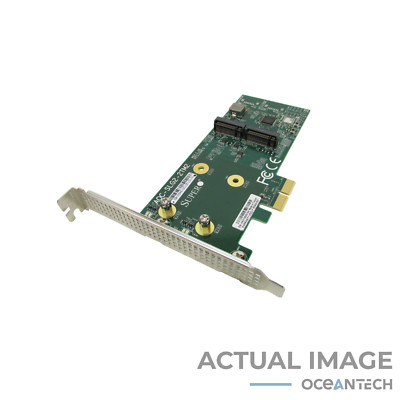 Supermicro AOC-SLG2-2TM2 2xSATA M.2 + 2xSATA RAID Adapter