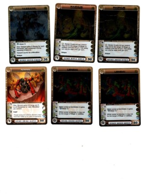 Lot #0069. 11 Chaotic Creature cards. Danian Rare. low