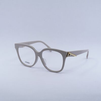 ?️ New Fendi FE50064F 025 Eyeglasses - Pale Silver Frame Fendi Eyewear for a Pure Summer Style – Frame Bay main image 4