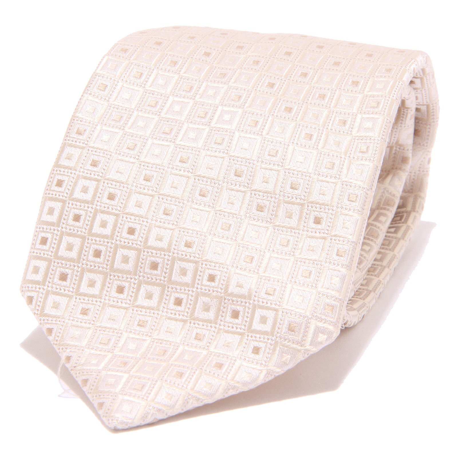 5236S cravatta uomo D BY D seta oro/бежевый мужской галстук из атласного шелка