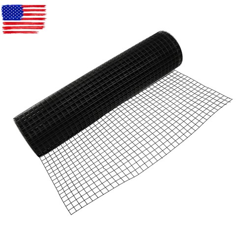 Malla de alambre soldada recubierta de vinilo negro calibre 36"x50’ 16 de 1" - Imagen 5 de 12