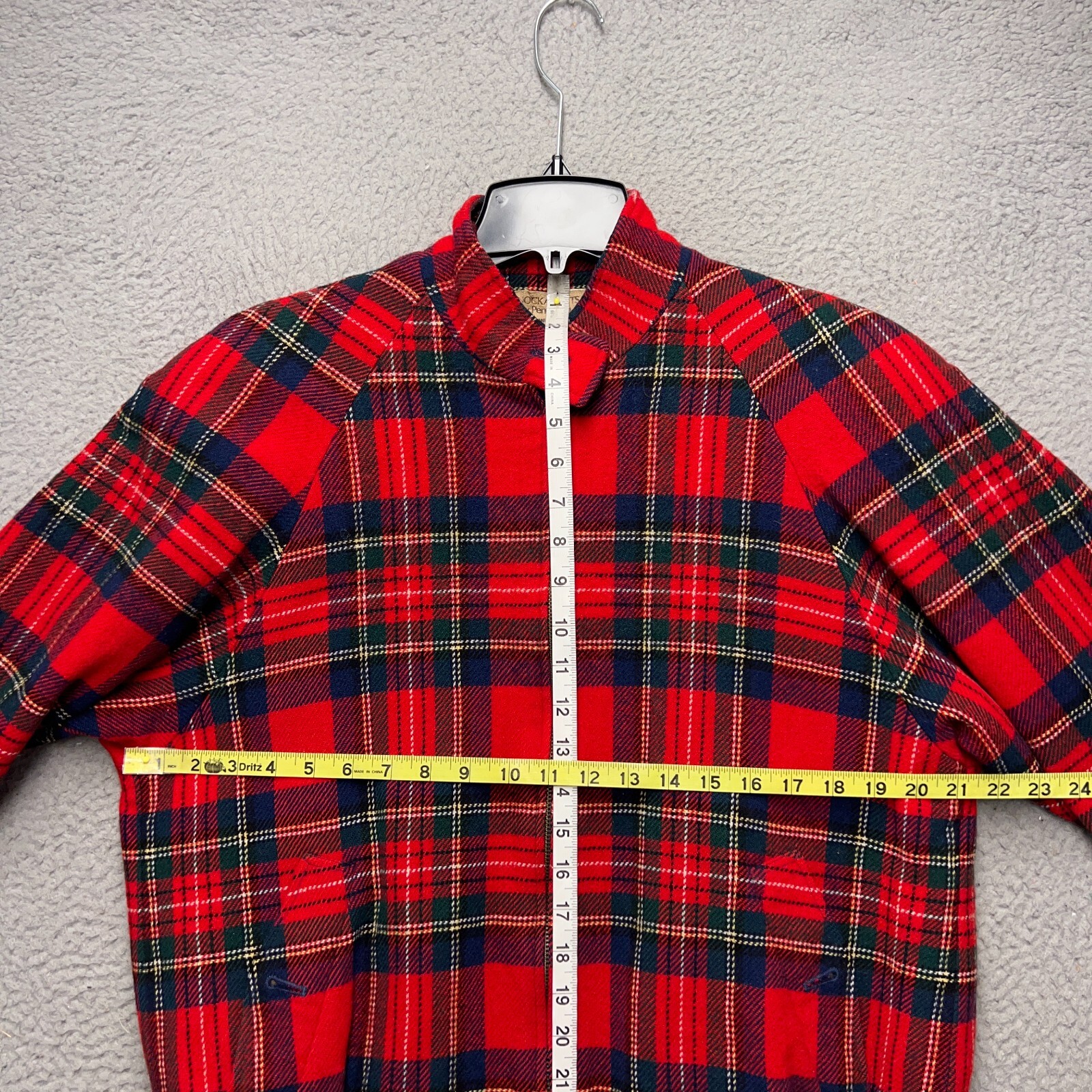 Pendleton Knockabouts Jacket Womens Medium Red Pl… - image 2