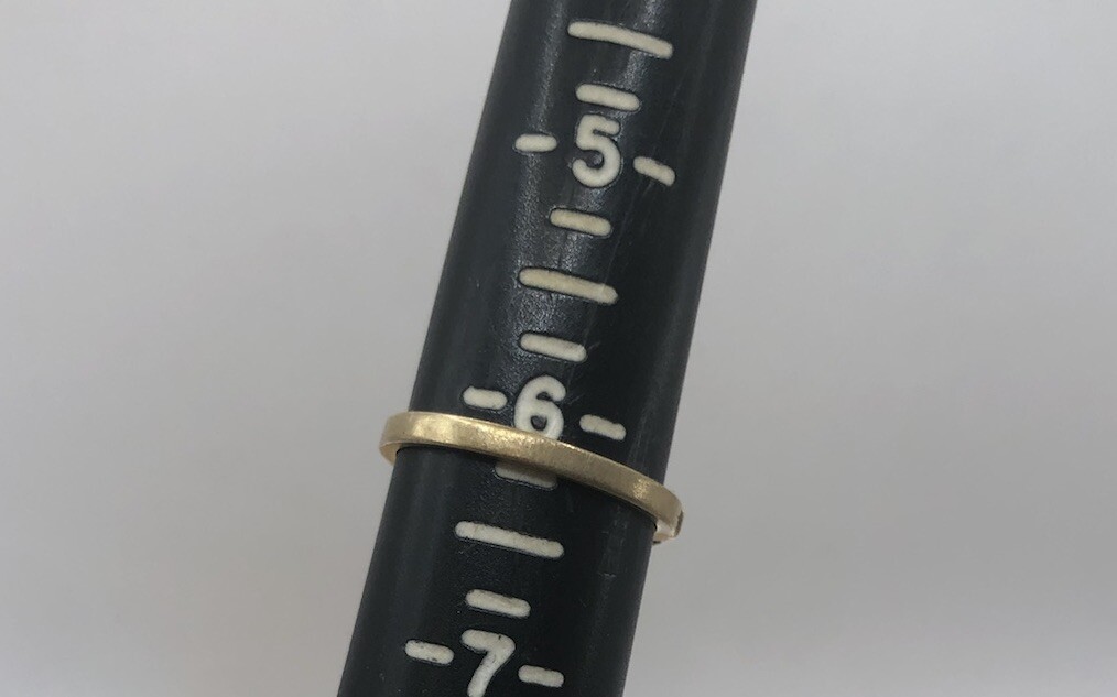 Antique Ruby Cluster Ring Flower Shape 10k Yellow… - image 6