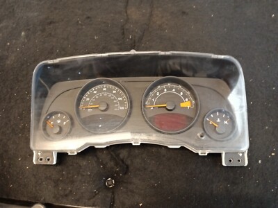 2014 jeep patriot Speedometer Cluster 120 MPH Power Door Locks 