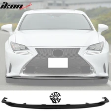 Fits 15-18 Lexus RC300 RC350 F Sport Silkblaze Style Front Bumper Lip Spoiler PP