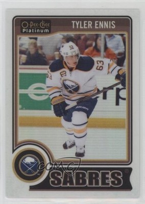 2014-15 O-Pee-Chee Platinum White Ice 127/199 Tyler Ennis #24 1s8