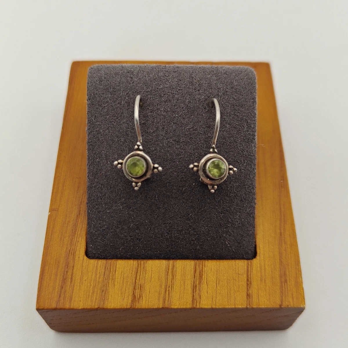 vintage peridot earrings products for sale | eBay