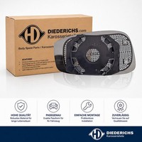Spiegelglas Aussenspiegel Rechts Diederichs 3462026 Passend FÜR Fiat